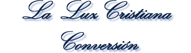 Conversión