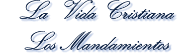 Los Mandamientos